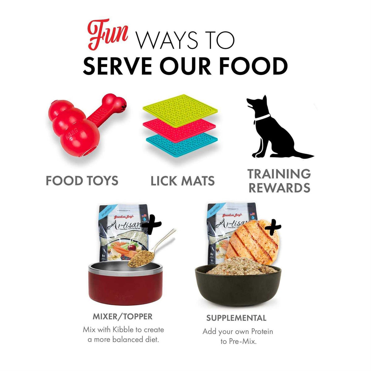 Grain-Free Freeze-Dried Dog Food Pre Mix M5052