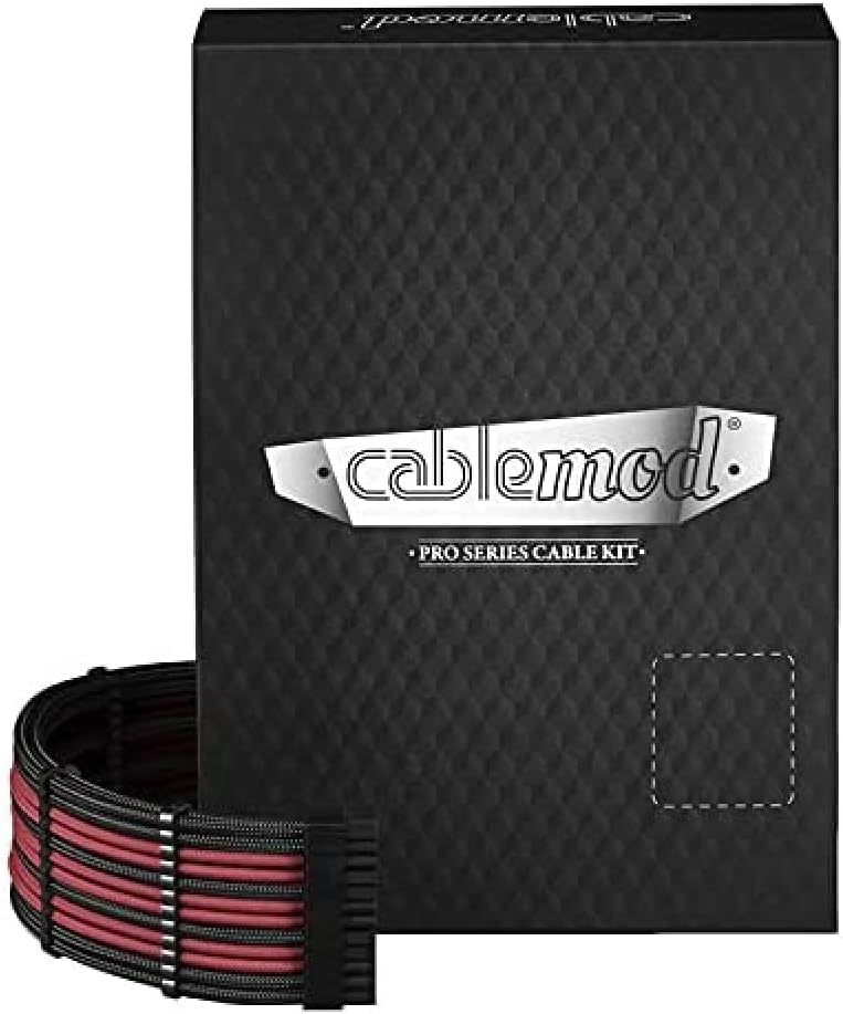 Sleeved Cable Kit for Corsair RM (Black + Silver) M9369