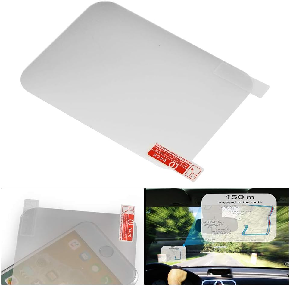 2-Pack HUD Reflective Windshield Film (5.9X5.1Inch) M925615