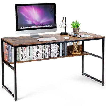 Industrial Computer Desk with Storage Shelf E9180