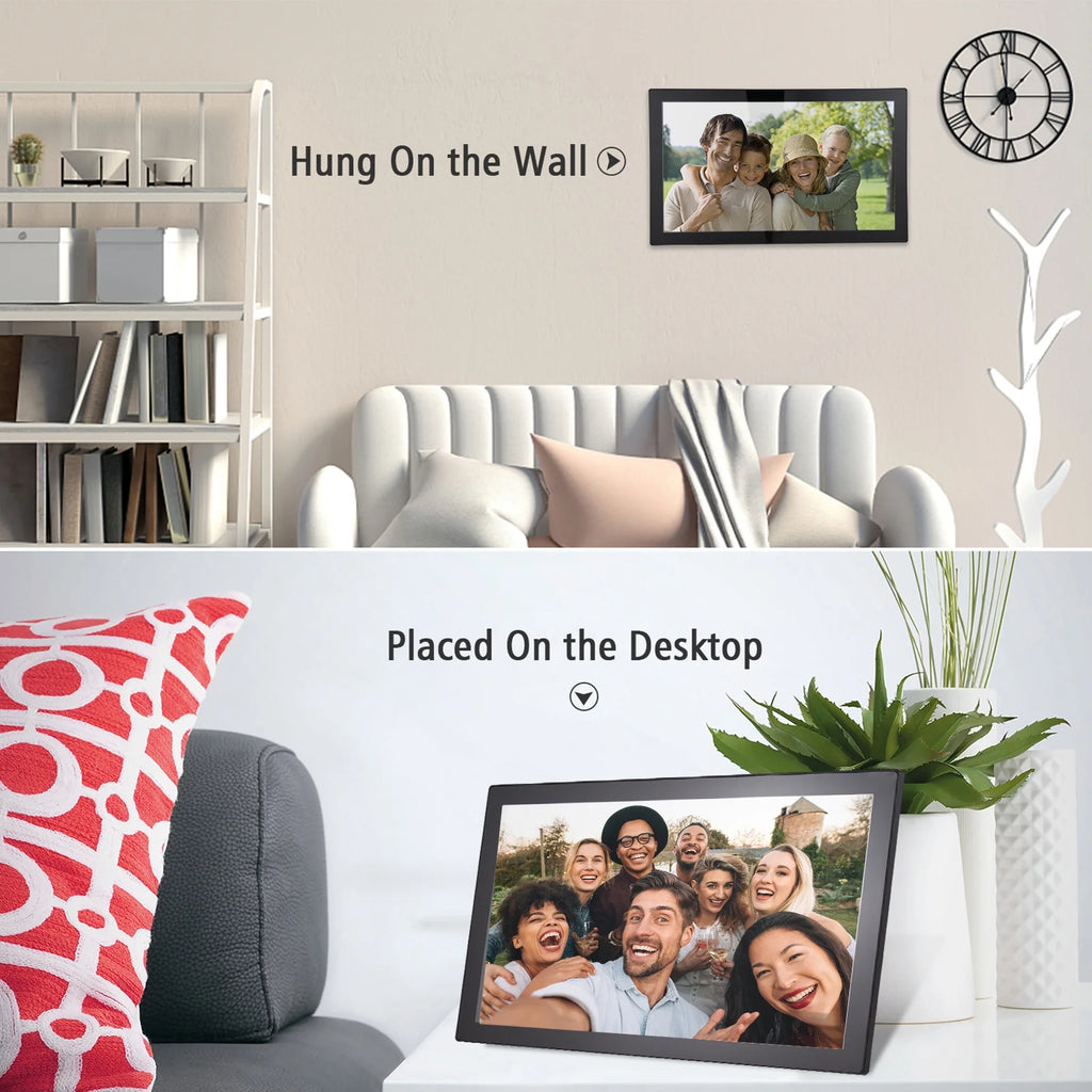 21.5-Inch IPS WiFi Digital Photo Frame with 16GB Storage X7274