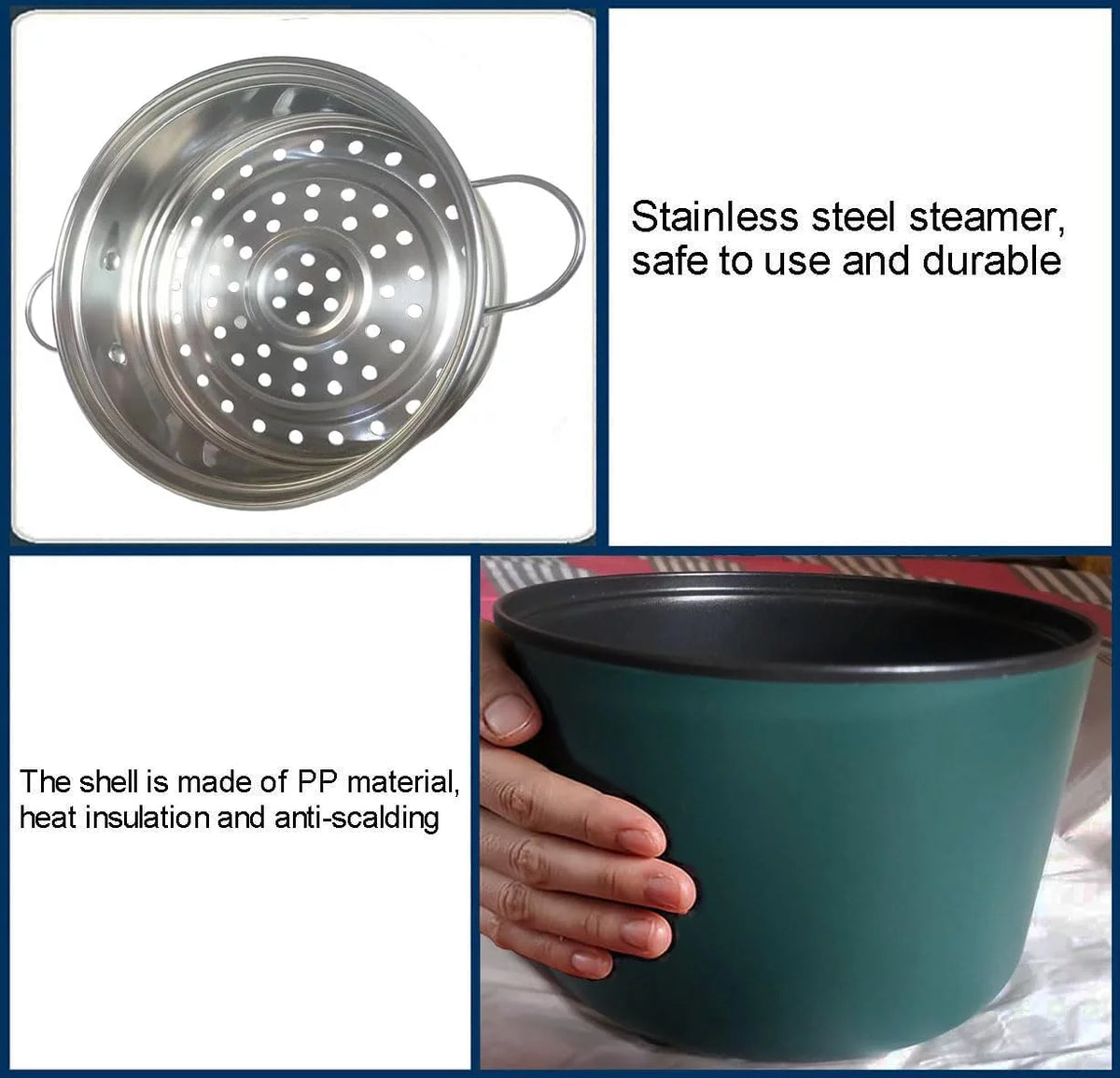 1.8L Non-Stick Electric Hot Pot F4633