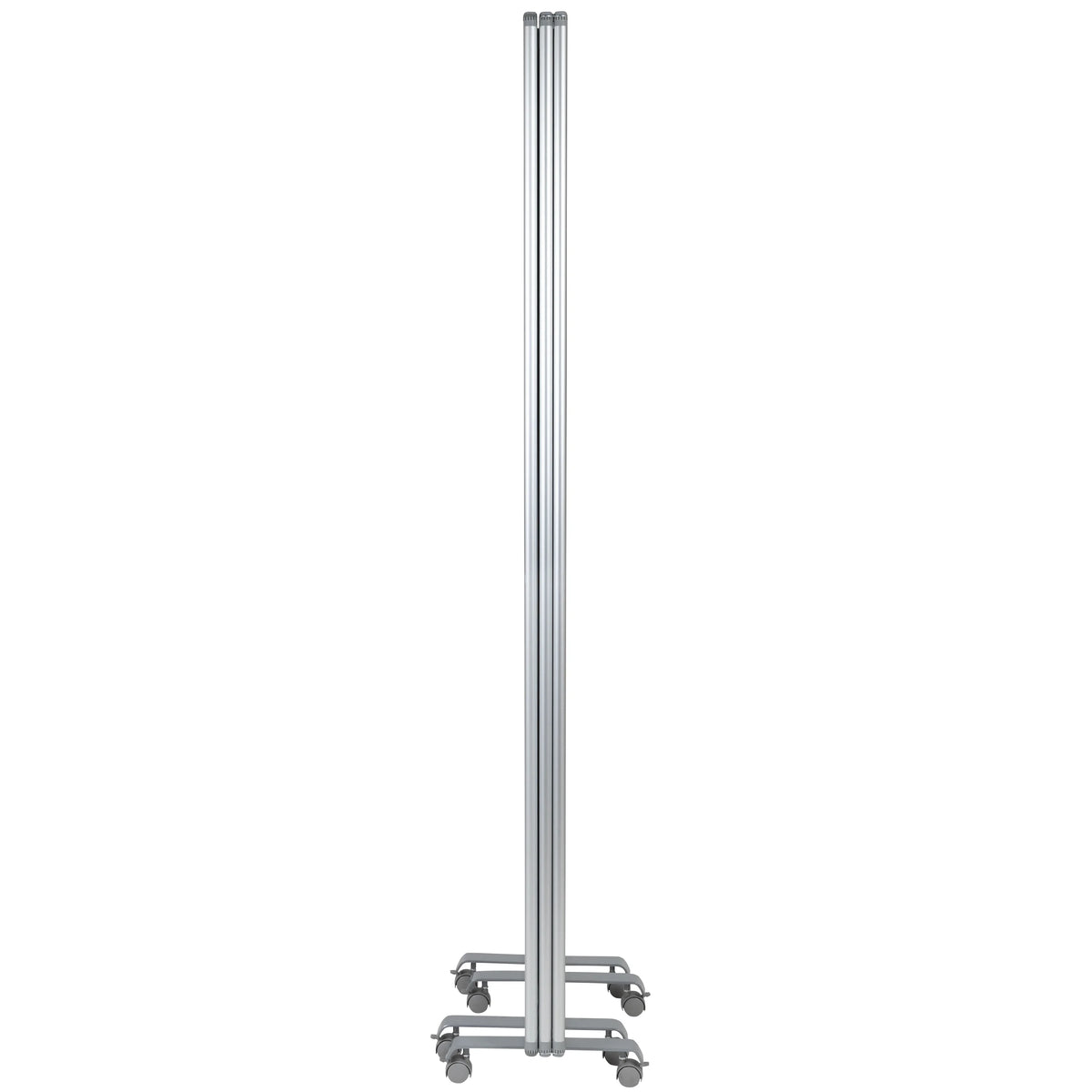 Mobile Magnetic Whiteboard Partition with Lockable Casters R491