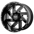 20x10 Gloss Black Milled Wheel E82604