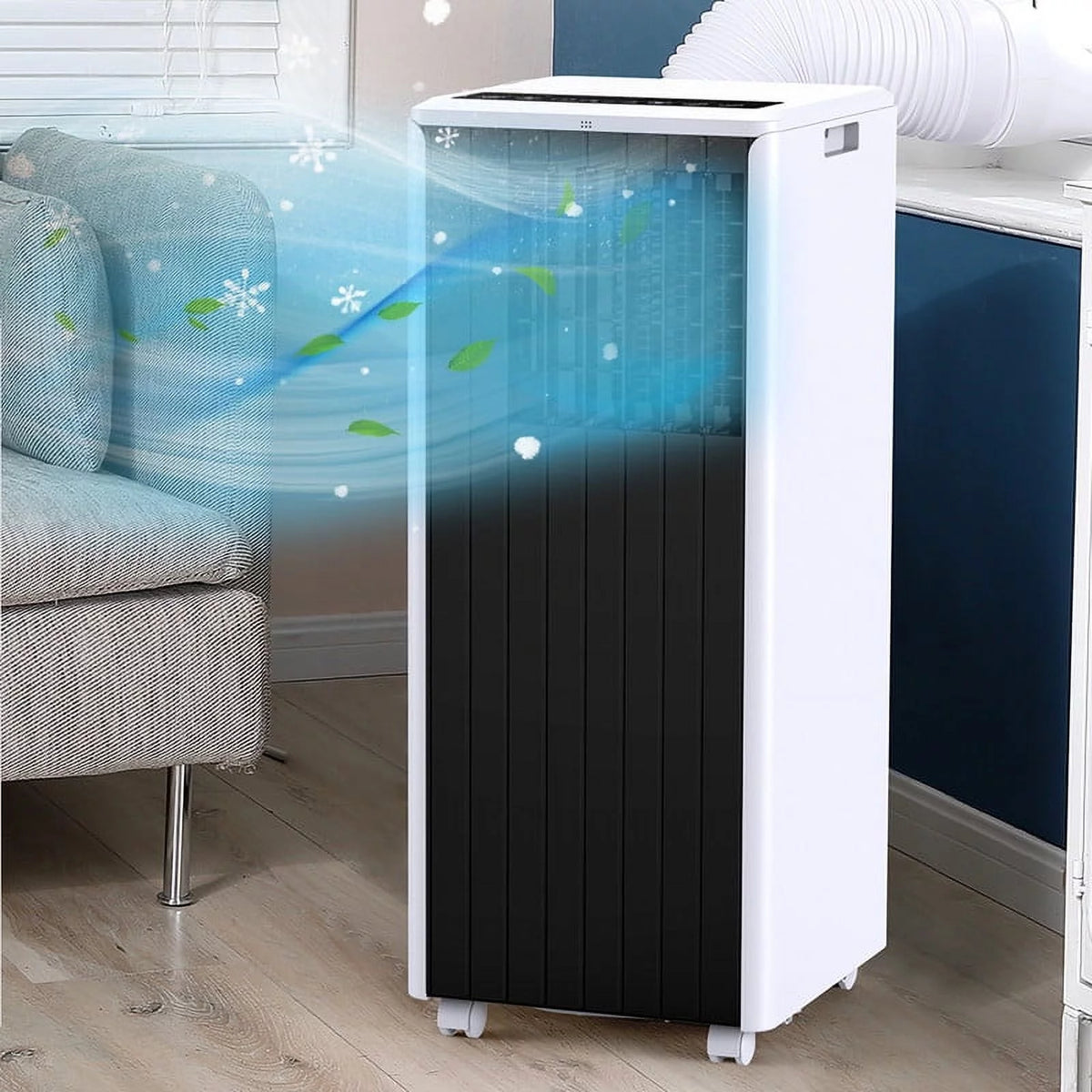 Portable Air Conditioner 5,000 BTU with Remote & Window Kit J426