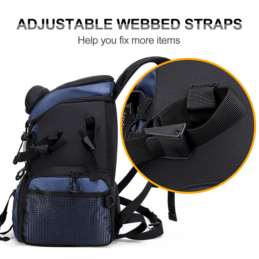 Two Shoulder Bag With 4 Boxes Waterproof Rain Cover F1607