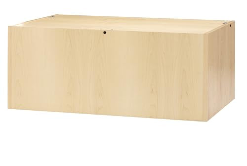 Large Format File Cabinet, Five Drawers, Stackable, Maple E359378