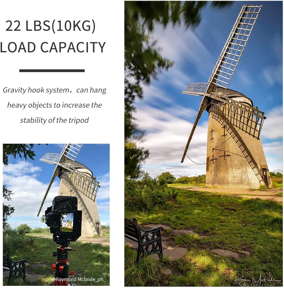 94 Inch 4 Section Aluminium Camera Tripod with 360 Degree Ball Head Quick Release Plate C8399