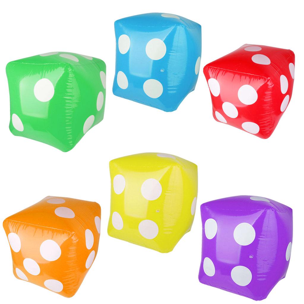 Inflatable Giant Cube Toy for Pool Games Y55616