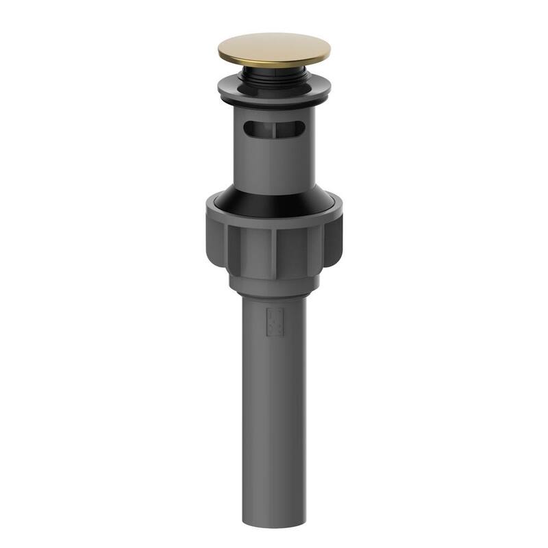 4 in. Double Handle High-Arc Bathroom Faucet Matte Gold R14875