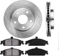 Brake Disc Rotors + Metallic Brake Pads V523433