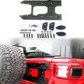 Spare Tire Carrier Tailgate Bracket Hinge Reinforcement Kits Oversized E58172