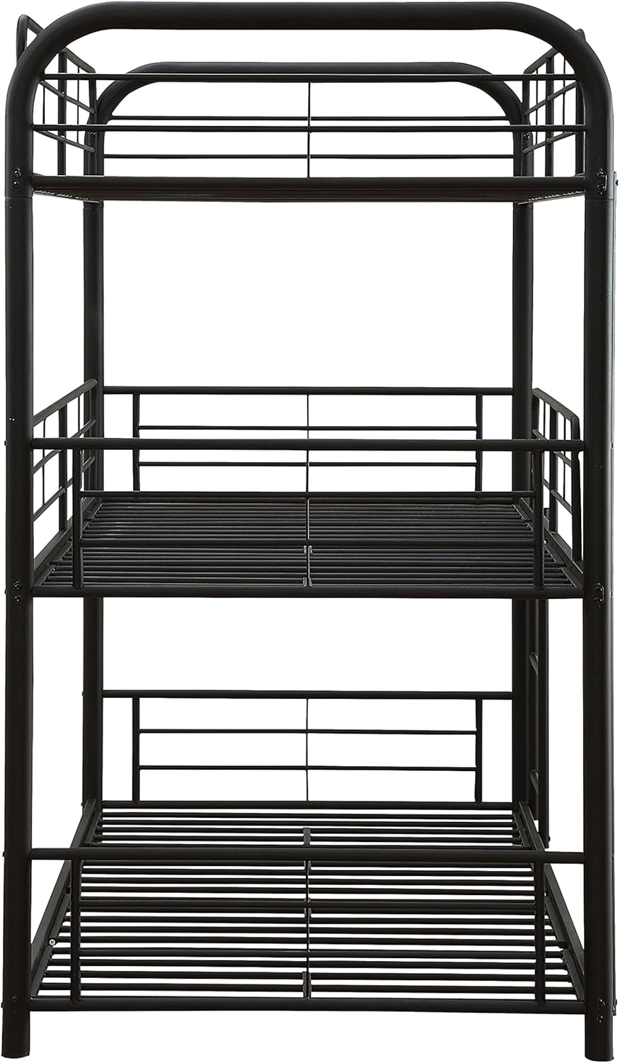Twin Sandy Black Triple Bunk Bed I844659