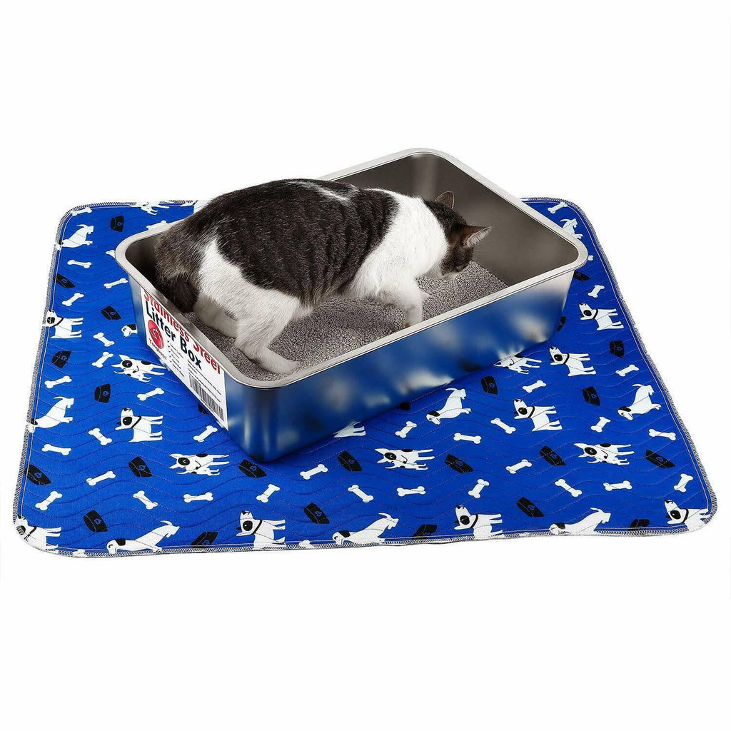 Stainless Steel Cat and Rabbit Litter Box M3823