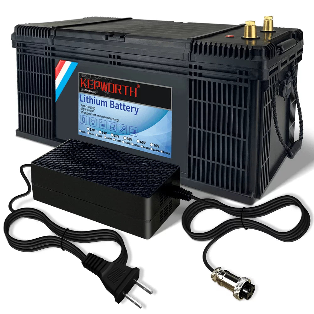 12V LiFePO4 Battery 200Ah with 200A BMS Z130655