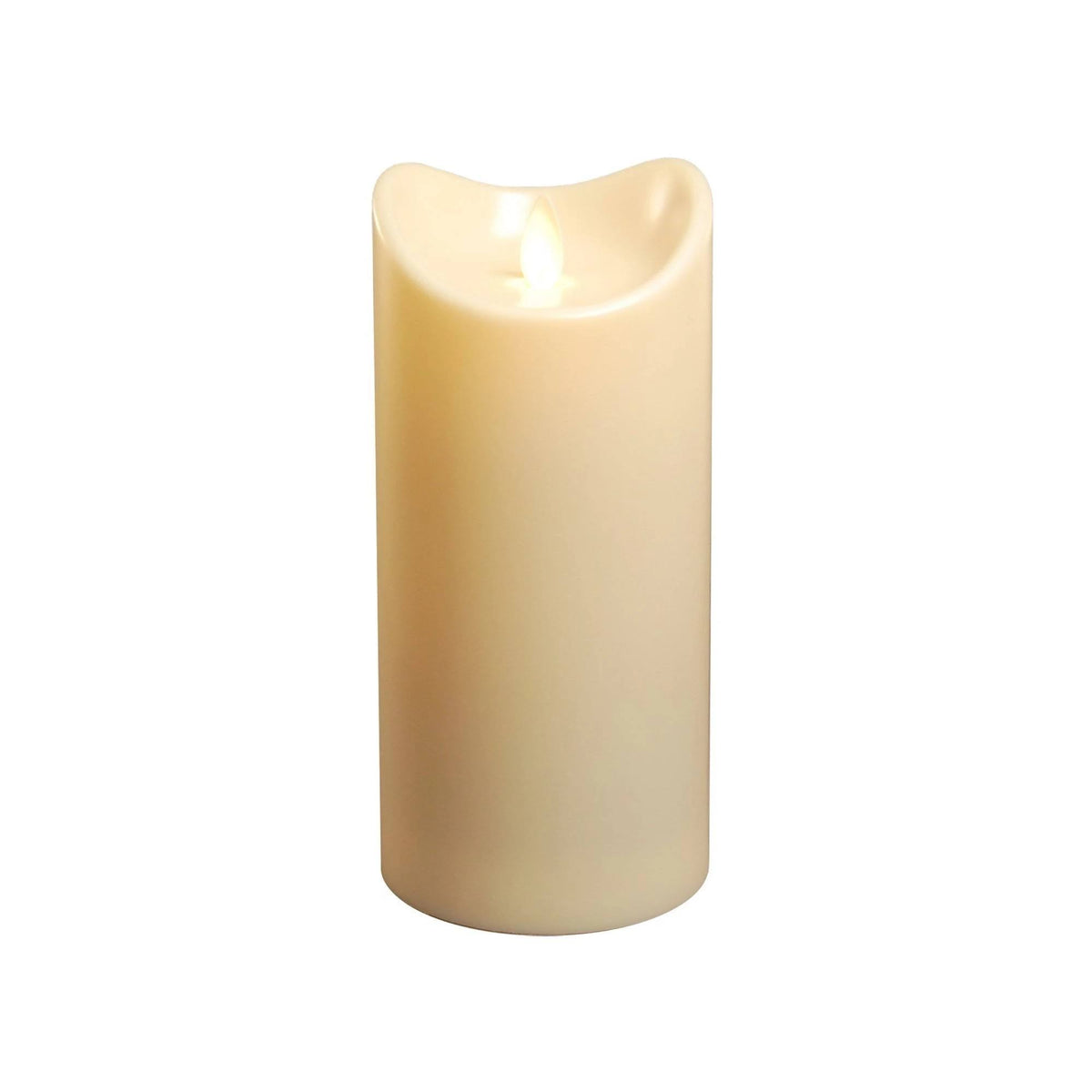 Cream LED Pillar Candle 3.5"X7" O508