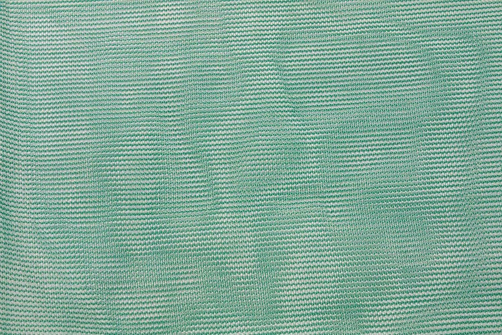 Green 10' x 22' Heavy Duty 6 Oz 70% Shade Mesh Tarps with Grommets Pack of 2 Z32708