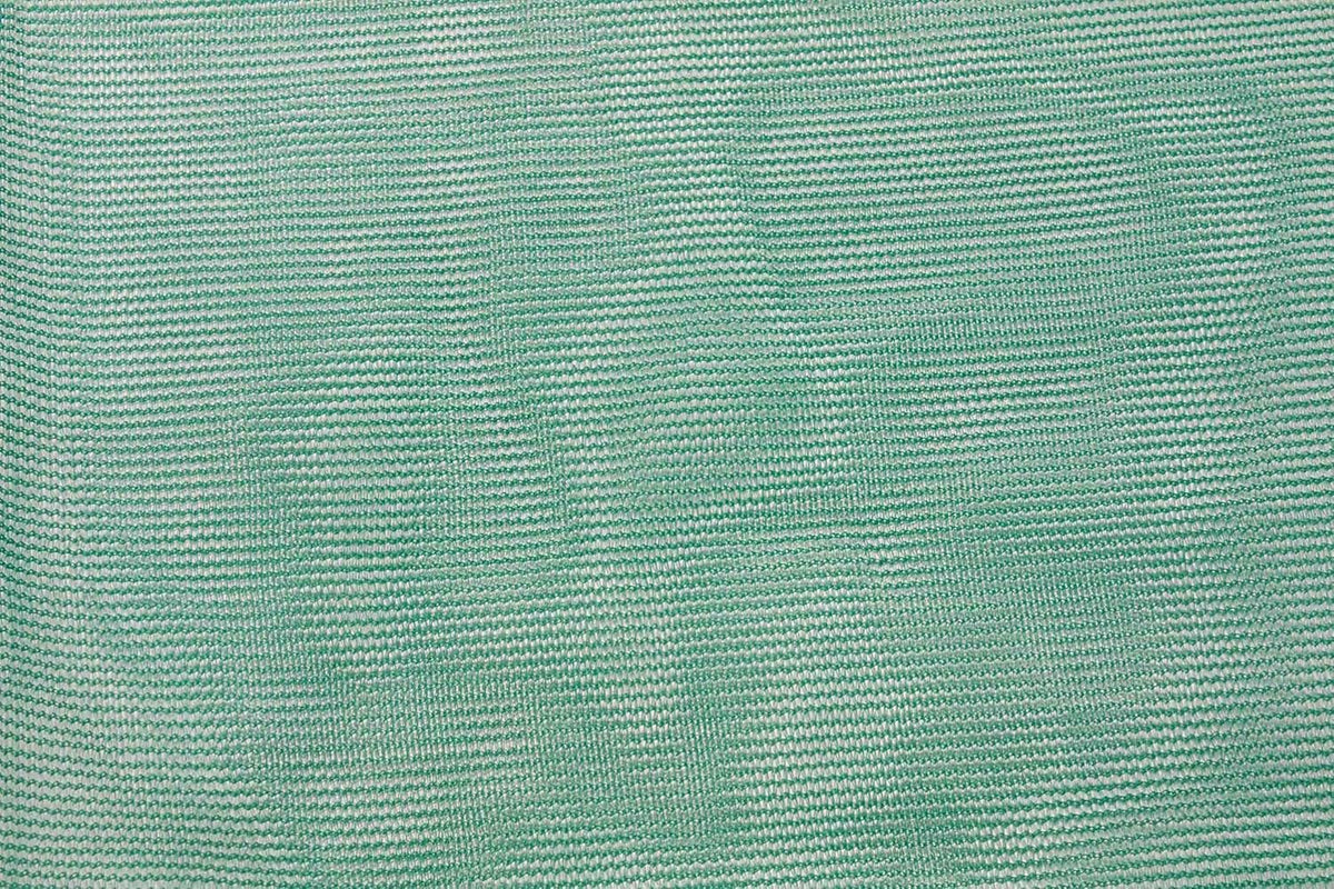 Green 10' x 22' Heavy Duty 6 Oz 70% Shade Mesh Tarps with Grommets Pack of 2 Z32708