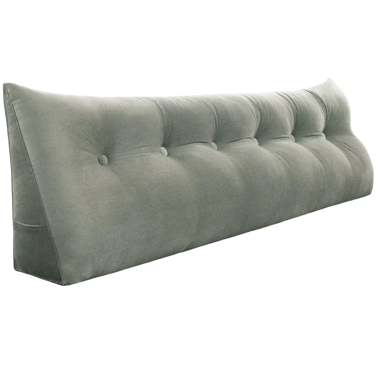 Large Velvet Wedge Pillow U162800