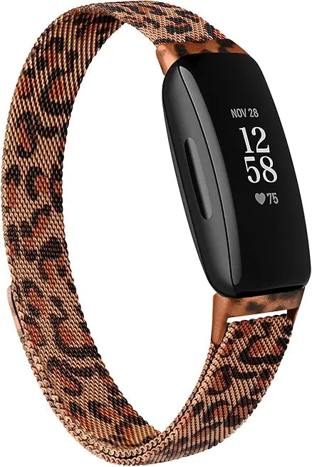 Stainless Steel Metal Mesh Loop Adjustable Magnetic Wristband Strap C838526
