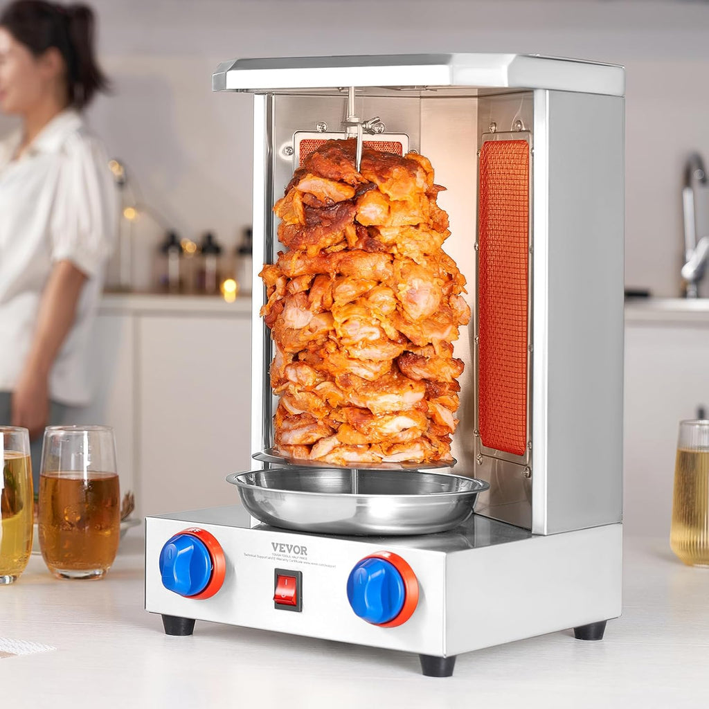 13 lbs Capacity Gas Vertical Broiler Shawarma Machine C541577