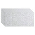 Matte White Decorative Vinyl Glue Up Ceiling Tile 5 Pack V475