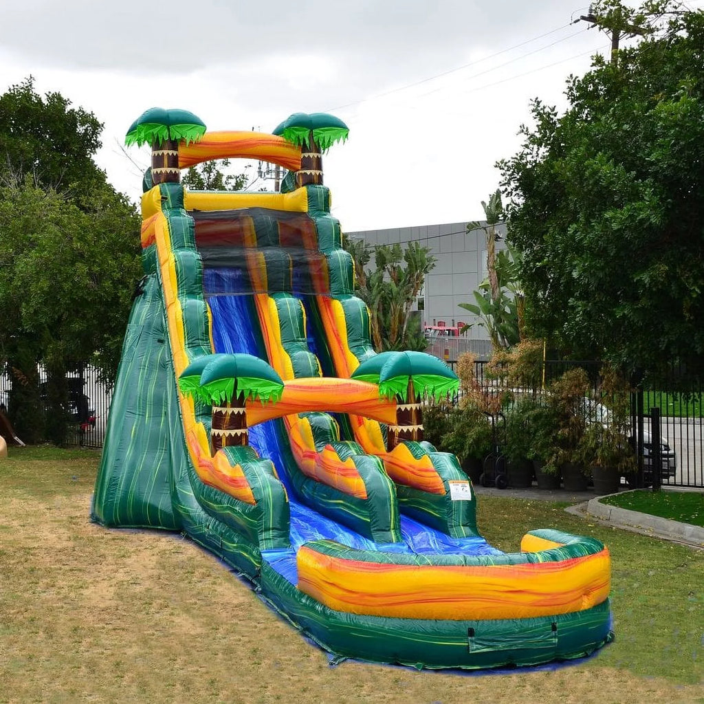 19FT Inflatable Water Slide with Detachable Pool T82571