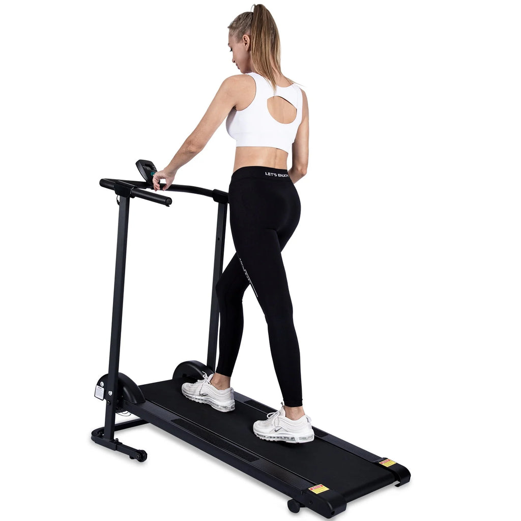 Manual Treadmill Compact and Foldable I1309