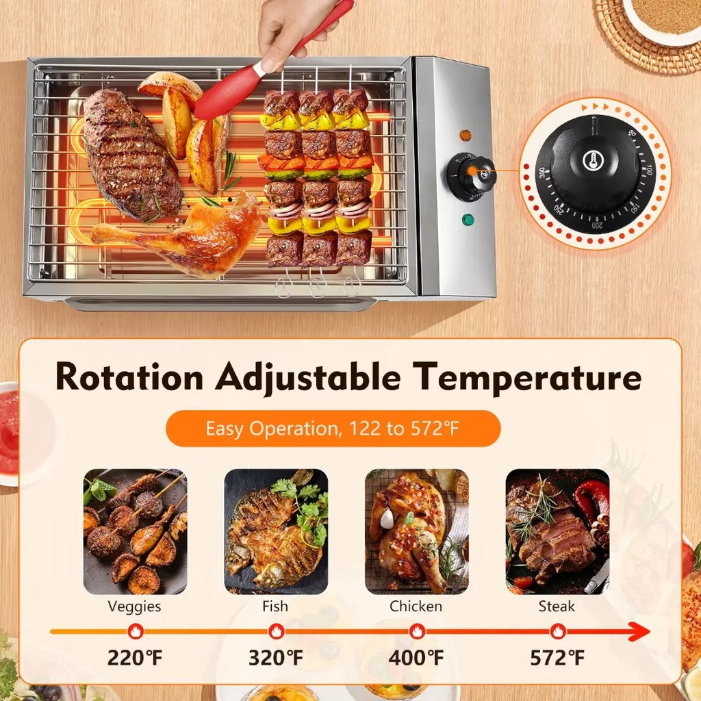 Portable Electric Stainless Steel Grill L443