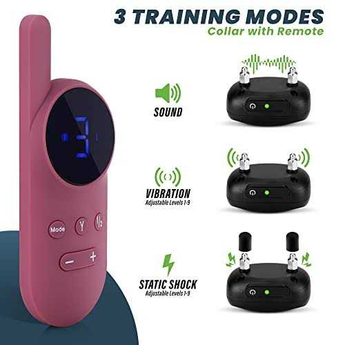 Shock Collar For Small Dogs with Sound Vibration & Shock C2315