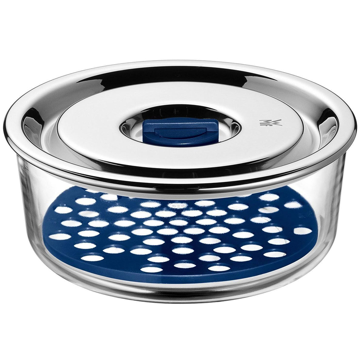 Storage and Serving Containers with Drainage Grille Set of 2 G714632