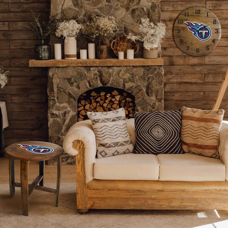 Oak Barrel Table W119