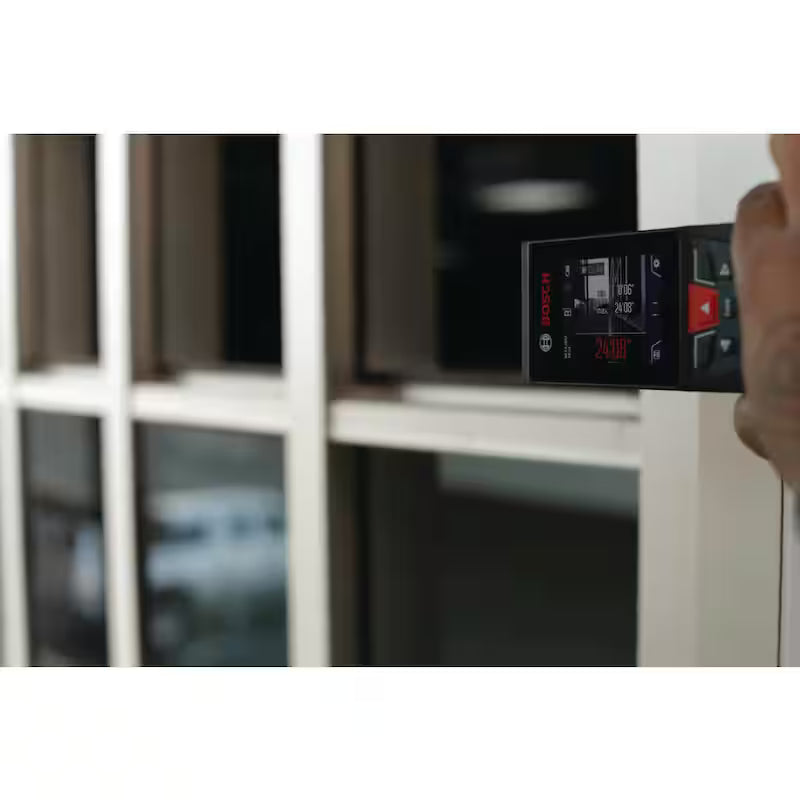 400 ft. Outdoor Laser Distance Measuring Tool with Bluetooth and Camera Viewfinder V422