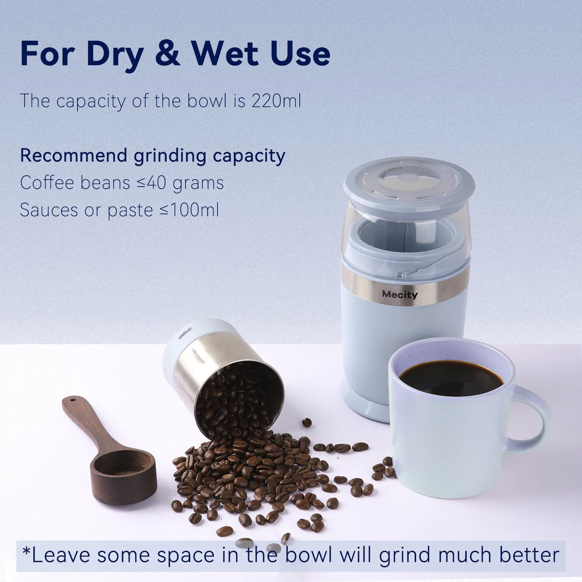 Black Single Serve Coffee Maker with 6 to 12 Oz Brew Sizes U13341