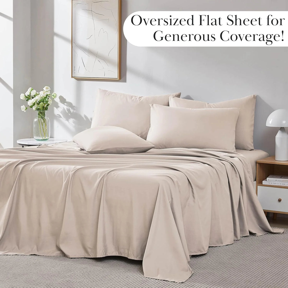 Deep Pocket Microfiber Sheet Set Y510