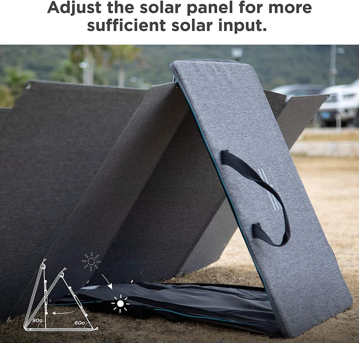 Portable Power Station with 160W Solar Panel, 1008Wh Solar Generator Z3259