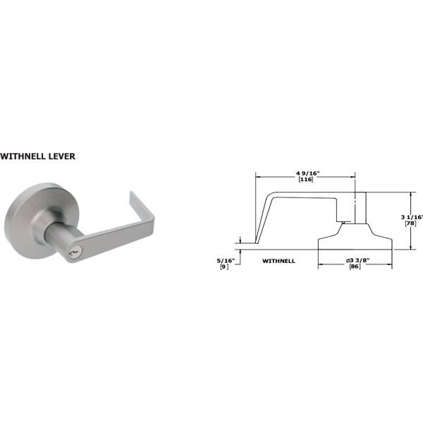 Cylindrical Lock R3314