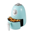 Blue 2 Quart Electric Air Fryer with Timer and Temperature Control F7797