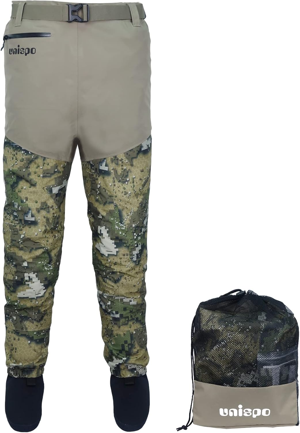 Waterproof Neoprene Stocking Foot Insulated Wader Pants E422463