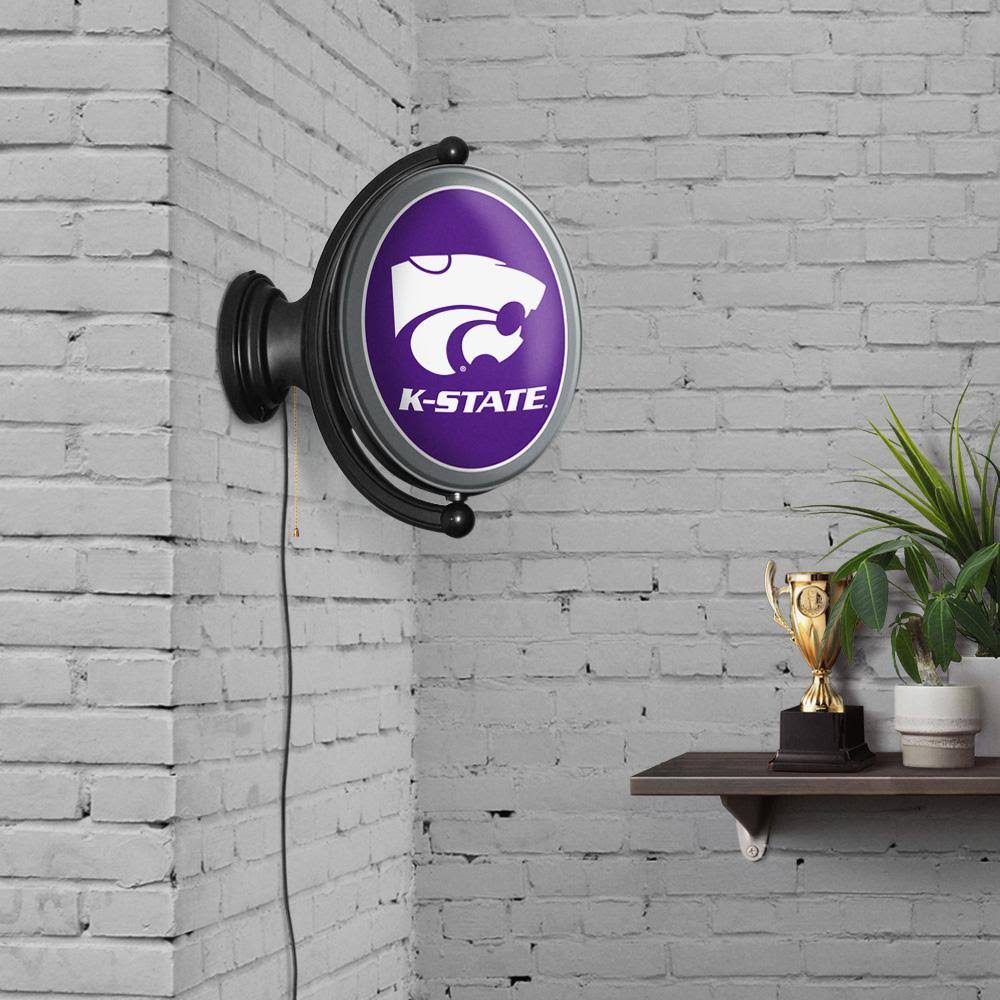 Purple Rotating LED Wall Sign B5598