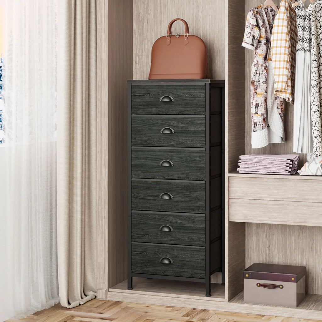 5 Drawer Fabric Dresser Y72403