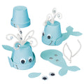 Dusty Blue Plastic Charger 6Pc Q6266