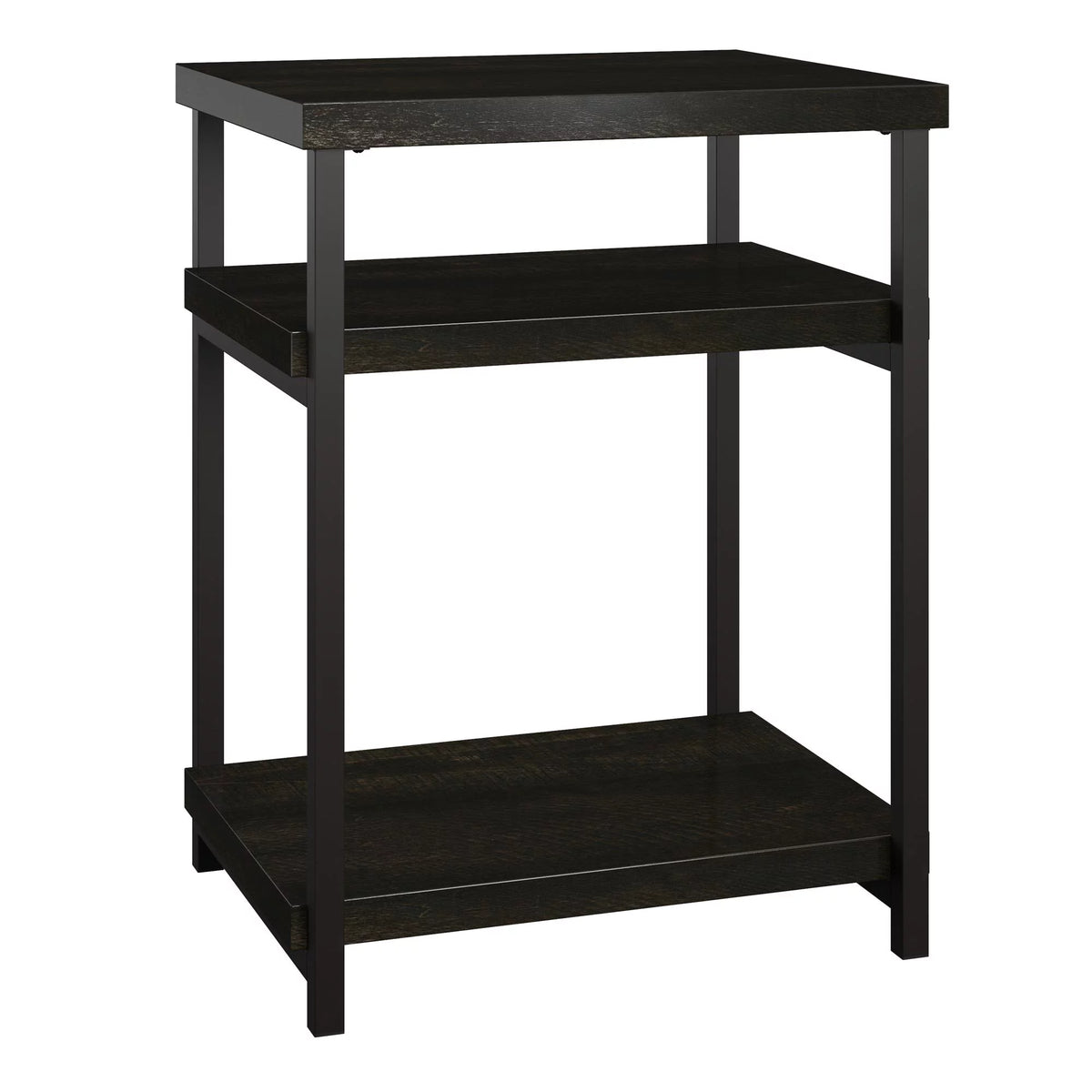Brown Oak End Table I513