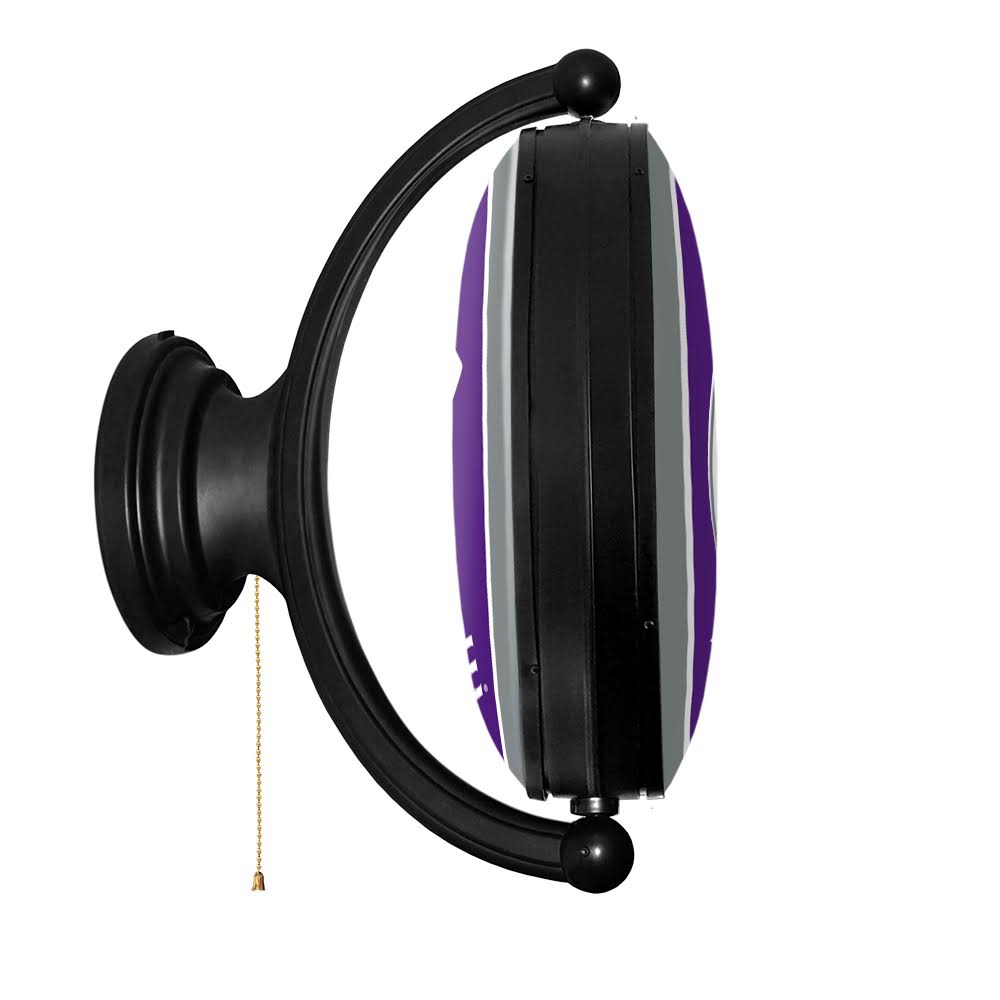 Purple Rotating LED Wall Sign B5598