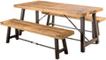 Acacia Wood 3 Pcs Dining Set Q994279