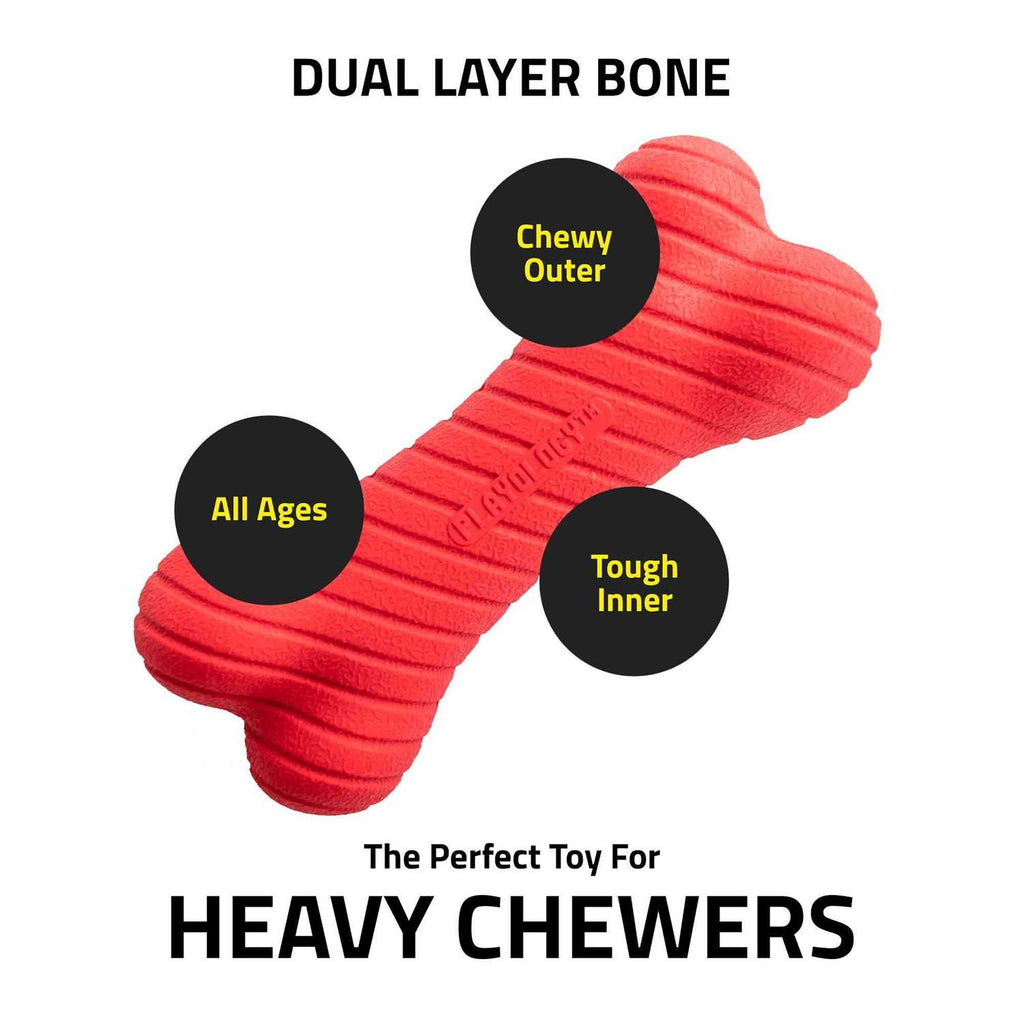 Dual Layer Bone Dog Toy Q1309