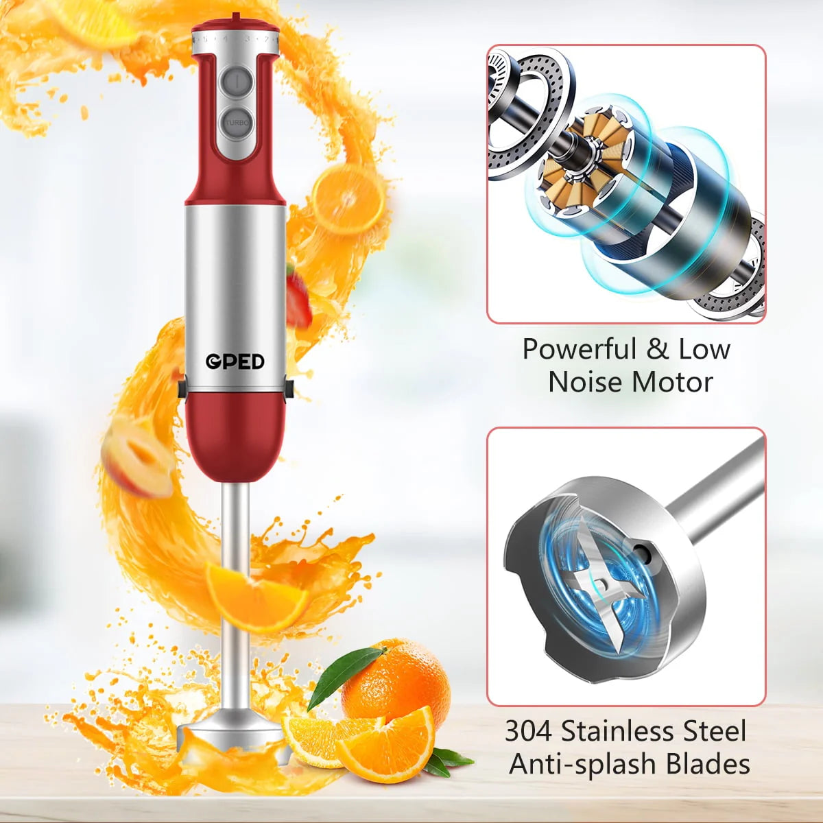 5-in-1 Immersion Hand Blender E921
