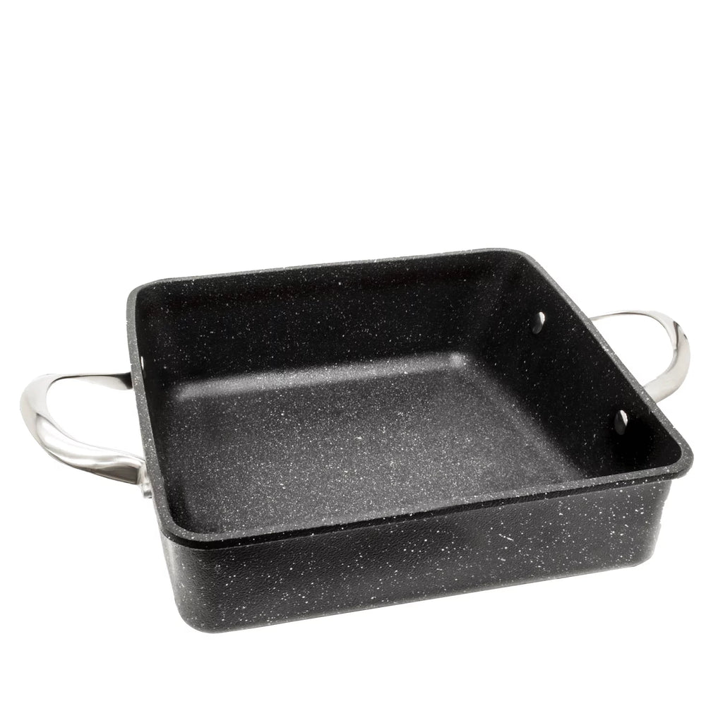9-In. x 9-In. x 2-In. Oven/Bakeware Dish with Stainless Steel Handles H45415