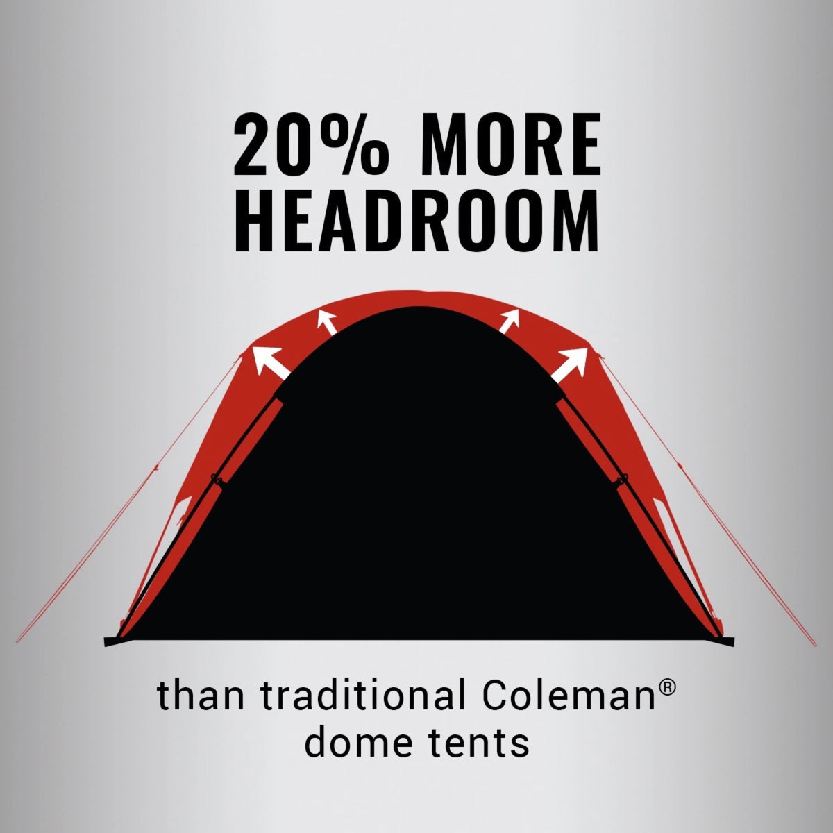 6 Person Dark Room Camping Tent V509526
