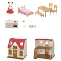 Dollhouse Playset with Figure, Furniture and Accessories W307